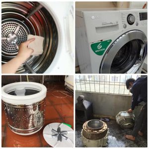 Vệ sinh máy giặt